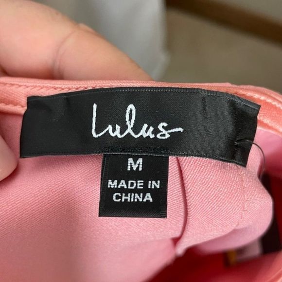 Lulu's Checking In Satin Mini‎ Skirt - Picture 3 of 4